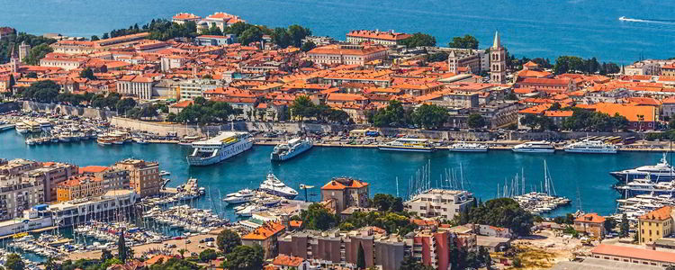 Задар - крупный порт Хорватии
