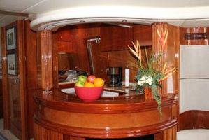 View of Galley from salon